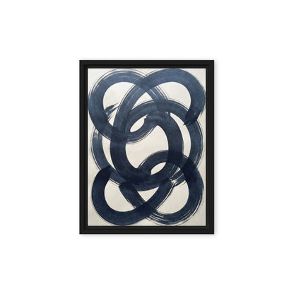framed canvas  in  black 9x12 front 6acdf56127209