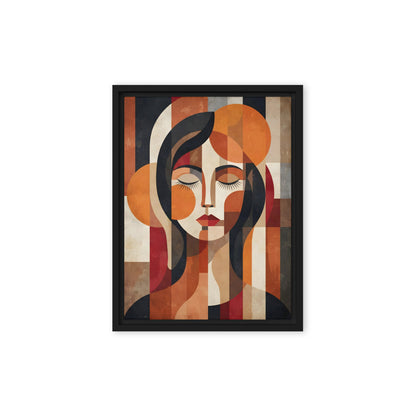 framed canvas  in  black 9x12 front 6ad1cbf4c2869