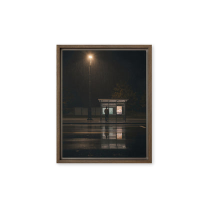 framed canvas  in  brown 11x14 front 69809878daa6d