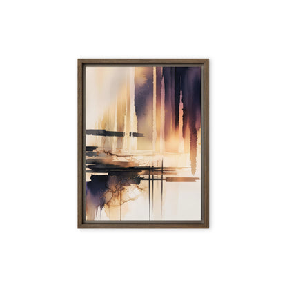 framed canvas  in  brown 12x16 front 6a4f38baeb5b1
