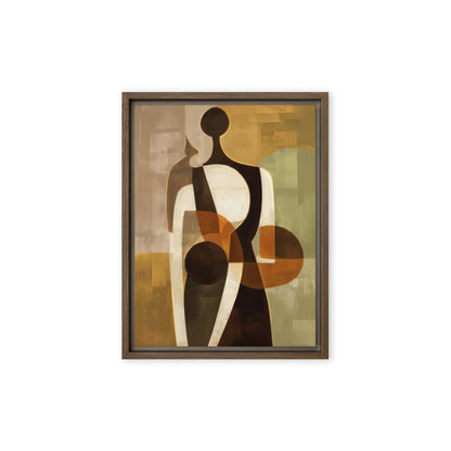 framed canvas  in  brown 12x16 front 6a508e3d515c7