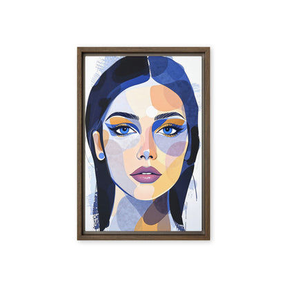 framed canvas  in  brown 12x18 front 69845abc0d3af