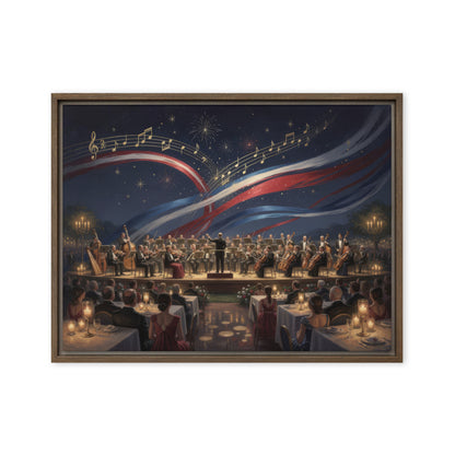 framed canvas  in  brown 18x24 front 6a3b970c69c39