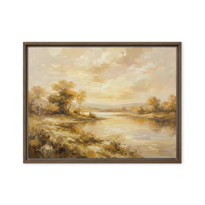 framed canvas  in  brown 24x32 front 69a6726fb9659