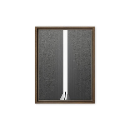 framed canvas  in  brown 9x12 front 6982f464bfe82