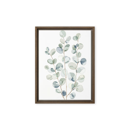 framed canvas  in  brown 9x12 front 69847c090d180