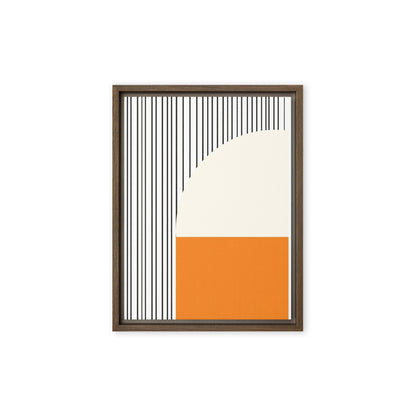 framed canvas  in  brown 9x12 front 69847ef4a1f6a