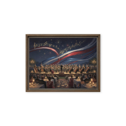 framed canvas  in  brown 9x12 front 6a3b970c6de5b