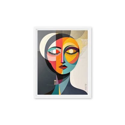 framed canvas  in  white 11x14 front 69819413e381d