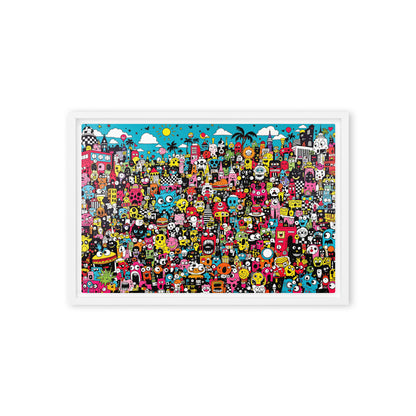 framed canvas  in  white 12x18 front 69803aece1365