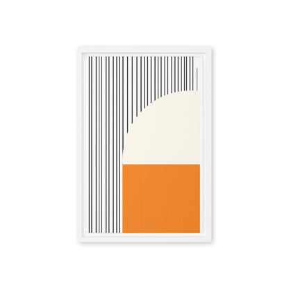 framed canvas  in  white 12x18 front 69847ef4a211b