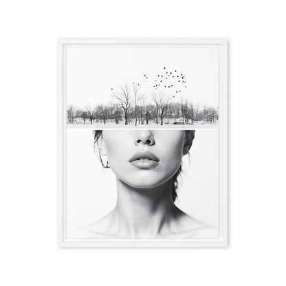 framed canvas  in  white 16x20 front 698341dd2975c