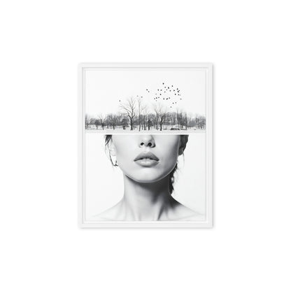 framed canvas  in  white 8x10 front 698341dd2965e