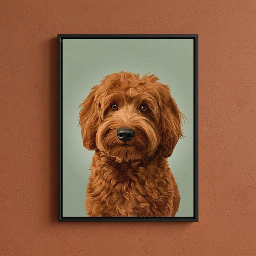 Contemporary Pet Portrait