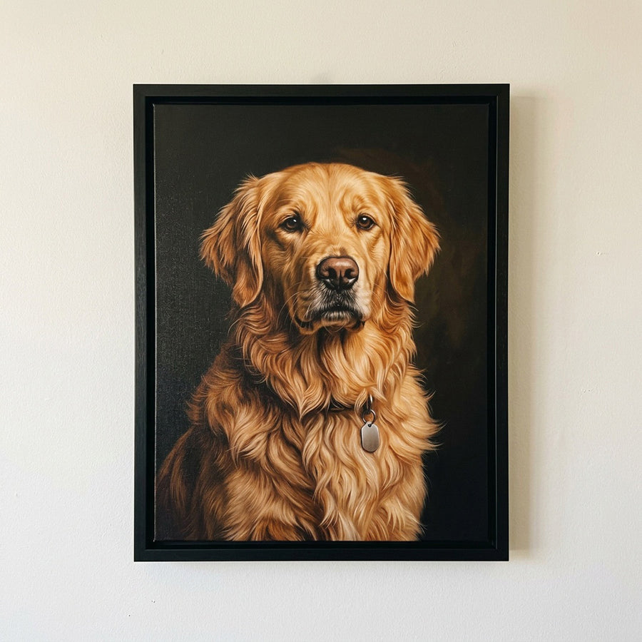Oil Pastel Pet Portrait