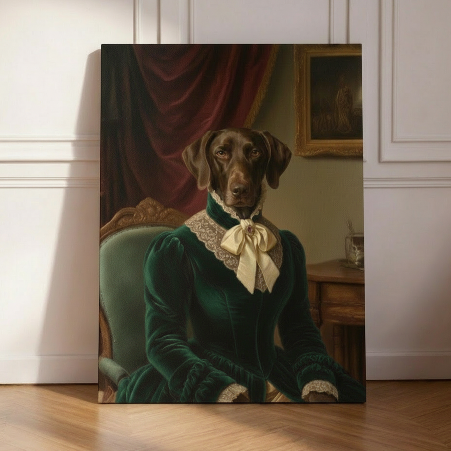 Victorian Era Pet Portrait